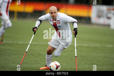 Varsavia, Polonia - 12 settembre 2015: AMP Football cup Varsavia Polonia 2015 n/z Polonia vs Francia Foto Stock