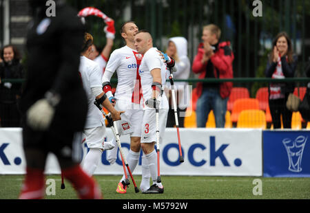 Varsavia, Polonia - 12 settembre 2015: AMP Football cup Varsavia Polonia 2015 n/z Polonia vs Francia Foto Stock