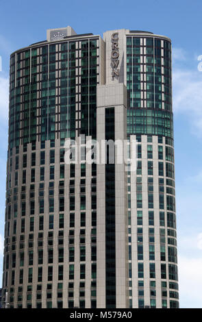 Il Crown Casino edificio in Melbourne Foto Stock