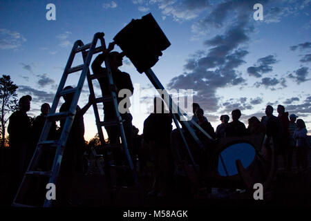 Parco Nazionale del Grand Canyon annuale di Star Party . Per otto giorni ogni anno a giugno, parco i visitatori e i residenti di esplorare le meraviglie del cielo notturno sul Parco Nazionale del Grand Canyon South Rim con il Tucson astronomia amatoriale di associazione e sul bordo nord con il Saguaro Astronomy Club di Phoenix. Gli astronomi dilettanti provenienti da tutto il paese volontariamente le loro competenze e la loro offerta gratuita serale programmi di astronomia e telescopio libera la visualizzazione. Server dei criteri di rete Foto Stock