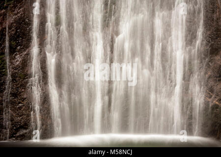 Marymere rientra nel Parco Nazionale di Olympic, Washington Foto Stock