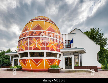 Museo Pysanka aka uovo di pasqua Museo di Kolomyia, Pokuttya, regione Prykarpattia, Ivano-Frankivsk, Oblast di Ucraina Foto Stock