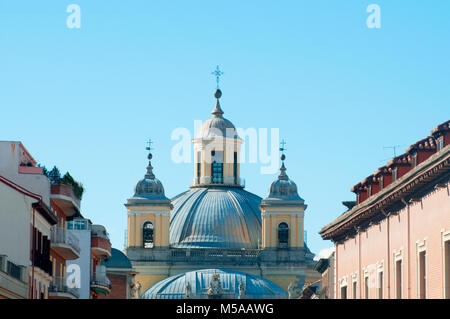 San Francisco el Grande basilica da Puerta de Moros square. Madrid, Spagna. Foto Stock