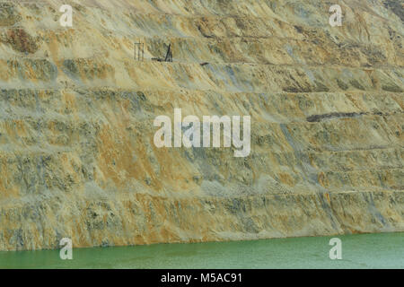 Stati Uniti d'America, America, Rockies, Montana, Butte, Berkeley Pit Foto Stock