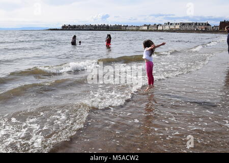 'Nuova moto' 'kelpies' 'helix park ' 2falkirk' 'Scotland', Foto Stock