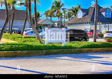 Gasparilla Inn Beach Club in Boca Grande su Gasparilla Island FL, Stati Uniti d'America Foto Stock