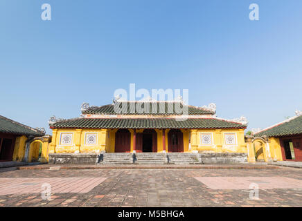 Palazzo della longevità o Truong Sanh residence, Città Imperiale, tonalità, Vietnam Foto Stock