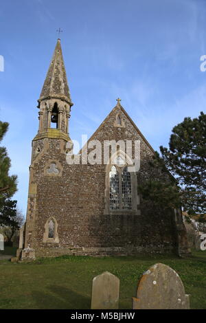 La Chiesa dello Spirito Santo, segala Harbour, East Sussex, Inghilterra, Gran Bretagna, Regno Unito, Gran Bretagna, Europa Foto Stock