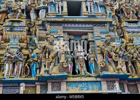 Sri Lanka, Colombo, Asia, Città, Capitol, tempio indù Foto Stock