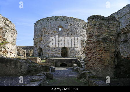 Castello di campanatura (ex castello Winchelsea), costruito da Enrico VIII nel 1539, segala Harbour, East Sussex, Inghilterra, Gran Bretagna, Regno Unito, Gran Bretagna, Europa Foto Stock