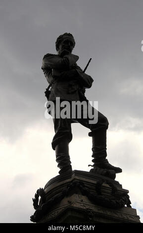 Statua del Generale Charles George Gordon a Melbourne Foto Stock