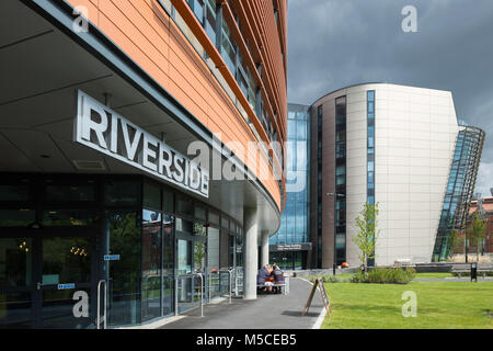 Il Vijay Patel edificio per arte e design presso la De Montfort University di Leicester. Foto Stock