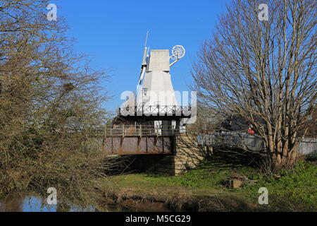 Il mulino a vento di segale Bed and Breakfast, Ferry Road, segale, East Sussex, Inghilterra, Gran Bretagna, Regno Unito, Gran Bretagna, Europa Foto Stock