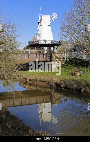 Il mulino a vento di segale Bed and Breakfast, Ferry Road, segale, East Sussex, Inghilterra, Gran Bretagna, Regno Unito, Gran Bretagna, Europa Foto Stock