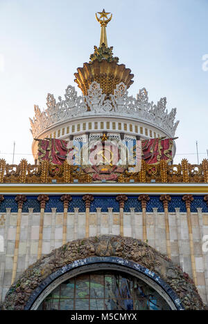 Edificio storico a Mosca, Russia Foto Stock