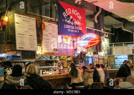 Red Hook Lobster Pound in Urbanspace Vanderbilt, NYC Foto Stock