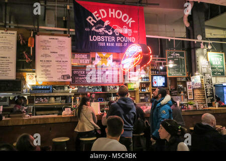 Red Hook Lobster Pound in Urbanspace Vanderbilt, NYC Foto Stock