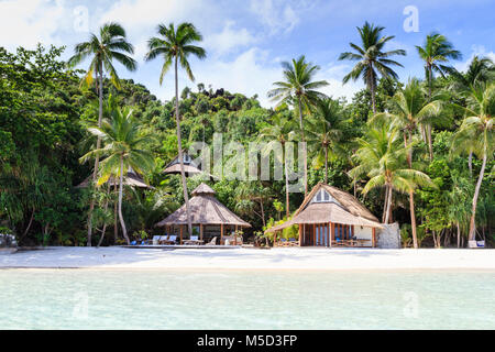 Misool Eco Resort, South Beach, Raja Ampat, Indonesia Foto Stock