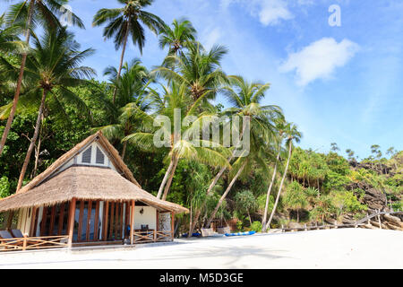 Misool Eco Resort, South Beach, Raja Ampat, Indonesia Foto Stock