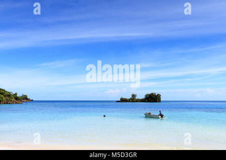 Misool Eco Resort, South Beach, Raja Ampat, Indonesia Foto Stock