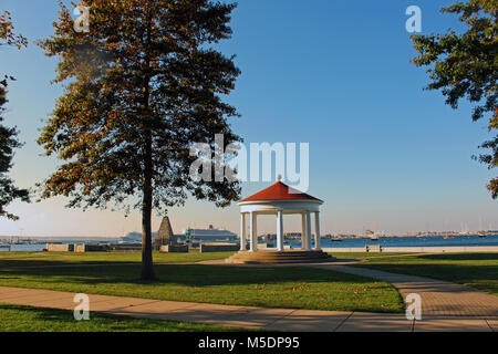 Re Park Newport, Rhode Island Foto Stock