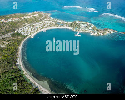 Mamora Bay, Antigua Foto Stock