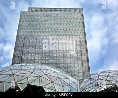 WA13603-00...WASHINGTON - Biospheres nel campus Amazon nel centro di Seattle. 2017 Foto Stock