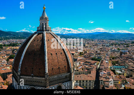 Duomo: Cupola del Duomo di Firenze, Italia Foto Stock