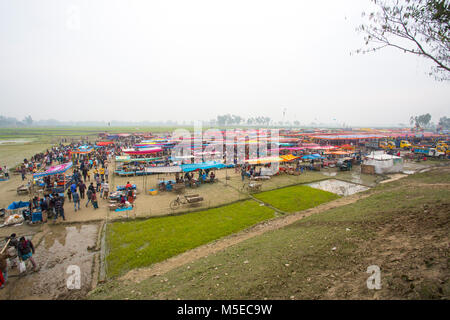 "Poradaha Mela', viste dall'alto. Foto Stock