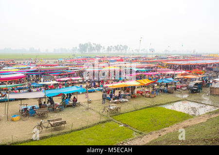 "Poradaha Mela', viste dall'alto. Foto Stock