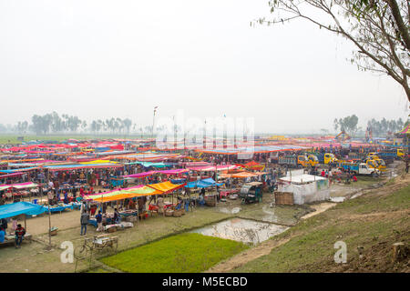 "Poradaha Mela', viste dall'alto. Foto Stock