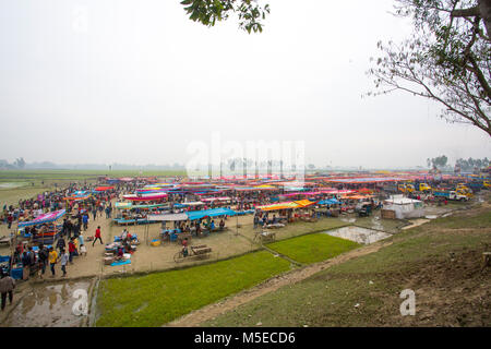 "Poradaha Mela', viste dall'alto. Foto Stock