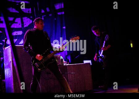 Milano, Italia. 22 febbraio 2018 al Drive In live all'Alcatraz © Roberto Finizio / Alamy Live News Foto Stock