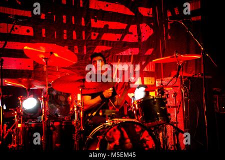 Milano, Italia. 22 febbraio 2018 al Drive In live all'Alcatraz © Roberto Finizio / Alamy Live News Foto Stock