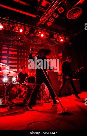 Milano, Italia. 22 febbraio 2018 al Drive In live all'Alcatraz © Roberto Finizio / Alamy Live News Foto Stock