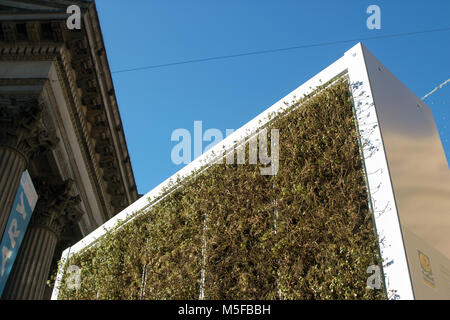 Rispettosi dell'ambiente CityTree al di fuori della Galleria di Arte Moderna, Queen Street, Glasgow, Scozia Foto Stock