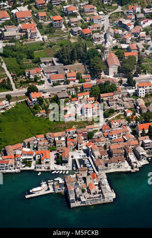 Kastel Gomilica uno dei sette insediamento della città di Kastela in Croazia Foto Stock