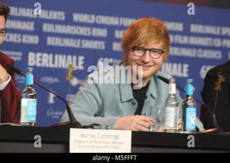 Berlino, Germania. 23 Febbraio, 2018. Conferenza stampa presso il Grand Hyatt Hotel di Berlino/Germania per " il cantautore" dalla 68Berlinale. ed sheeran Foto Stock
