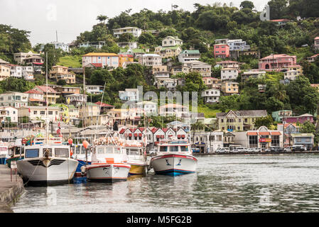 St George, Grenada, dei Caraibi Foto Stock