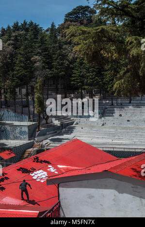 Dalhousie scuola pubblica campus, Himachal Pradesh, India, Asia Foto Stock