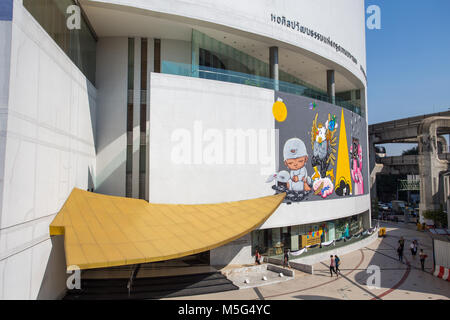 BANGKOK, Thailandia, Febbraio 8, 2017 - Bangkok centro di arte e cultura edificio Foto Stock