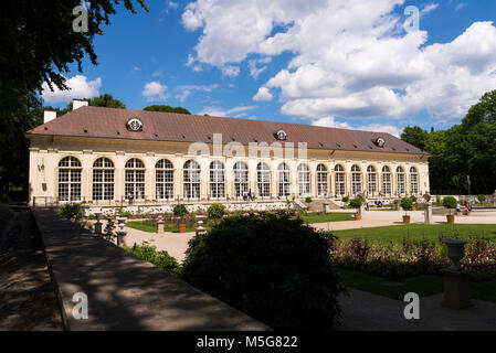 Parco Lazienki - Vecchia aranciera - Royal Terme Parco di Varsavia Foto Stock