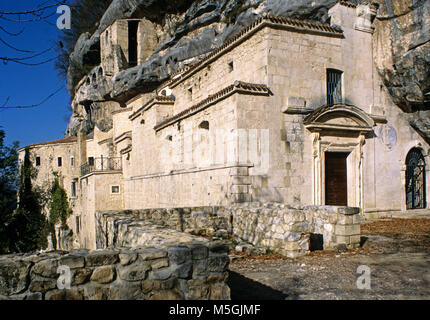 L'Italia, Abruzzo, Majella, santo spirito, hermitage Foto Stock