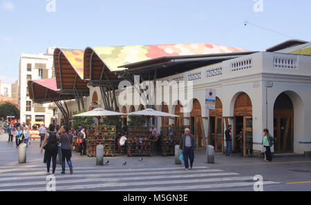 Mercat Santa Catarina La Ribera Barcellona Spagna Foto Stock