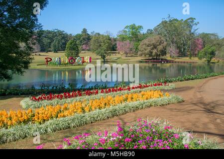 Kandawgyi nazionale Giardini Botanici, Pyin Oo Lwin, Myanmar Foto Stock