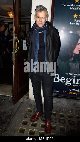 "Inizio" premere Notte al Teatro Ambasciatori dotata di: Rupert Graves dove: Londra, Regno Unito quando: 23 Gen 2018 Credit: Jonathan Hordle/WENN.com Foto Stock