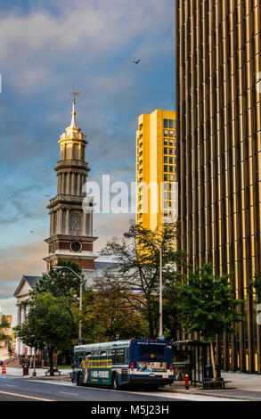 Hartford Skyline   Hartford, Connecticut, Stati Uniti d'America Foto Stock