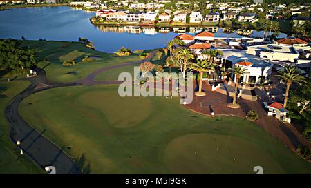 Coomera speranza isola Gold Coast Australia Foto Stock