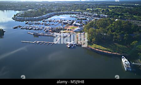 Sanctuary Cove, Gold Coast di Queensland in Australia Foto Stock