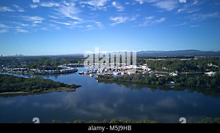 Sanctuary Cove, Queensland Foto Stock